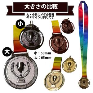 メダル 金銀銅 65mm 表彰 優勝 イベント...の詳細画像2