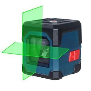 RockSeed クロスラインレーザー 2ライン 緑色 十字 レーザー墨出し器 自動水平調整機能 高精度 ライン 1/4"ネジ穴対応 ミニ型