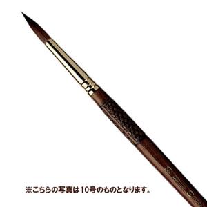 Escoda エスコダ 油彩筆 2420 コリンスキータイミーセーブル ラウンド 長軸 14号｜yumegazai