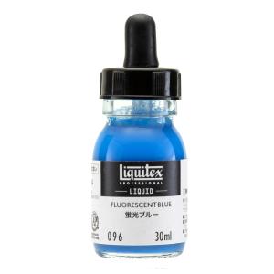Liquitex リキテックス リキッド 30ml 096 蛍光ブルー
