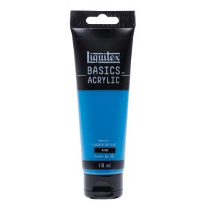 Liquitex リキテックス BASICS ベーシックス 118ml 蛍光ブルー