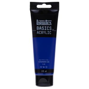 Liquitex リキテックス ベーシックス アクリル絵具 118ml #380 B-043 ウルトラマリンブルー｜ゆめ画材