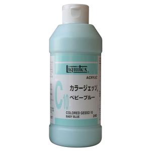 Liquitex リキテックス 地塗り剤 カラージェッソ 240ml C10 ベビーブルー｜yumegazai