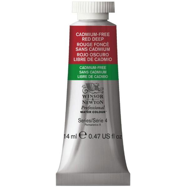 Winsor＆Newton プロフェッショナル ウォーターカラー 14ml チューブ 895 カドミ...