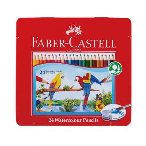 Faber-Castell ファーバーカステル 水彩色鉛筆 24色セット 74414｜yumegazai