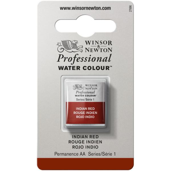Winsor＆Newton プロフェッショナル ウォーターカラー ハーフパン 317 インディアンレ...