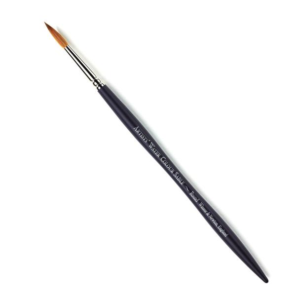 水彩筆 Winsor＆Newton アーチスト ウォーターカラー セーブル RO#00 水彩筆