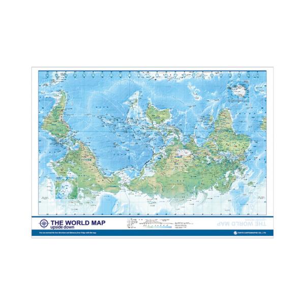 THE WORLD MAP UpsideDown (逆さ地図) MPUD