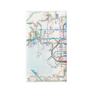 鉄道路線図 チケットホルダー 関西 日本語 RTHKJ｜yumegazai