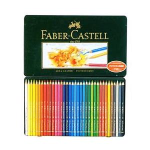 Faber-Castell ファーバーカステル ポリクロモス色鉛筆 36色セット （缶入）｜yumegazai