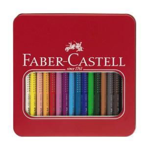 Faber-Castell ファーバーカステル Red-range ジャンボグリップ 色鉛筆 ギフトボックス 16色セット｜yumegazai