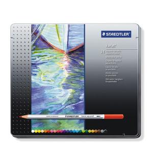 ステッドラー STAEDTLER カラト アクェレル水彩色鉛筆 24色