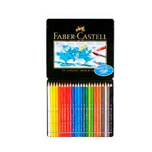 Faber-Castell ファーバーカステル アルブレヒト・デューラー 水彩色鉛筆 24色セット ...