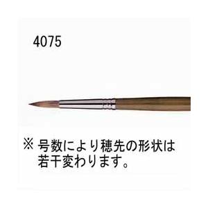 Escoda エスコダ 油彩筆 4075 TADAMI (人口毛) ラウンド 長軸 2号