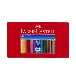 Faber-Castell ファーバーカステル Red-range カラーグリップ 色鉛筆 36色セット 缶入｜yumegazai