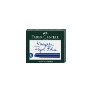 Faber-Castell カートリッジ ロイヤルブルー(6本入)｜yumegazai