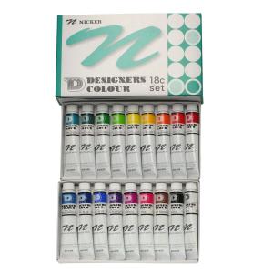 リキテックス ベーシックス 118mL 12色 Aセット 【 アクリル絵具