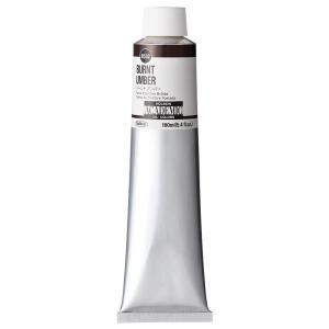 ホルベイン 油絵具 ACADEMIC アカデミック 160ml B532 バーント アンバー｜yumegazai