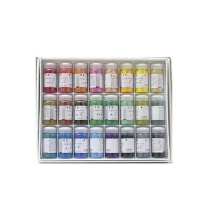 ナカガワ糊粉 鳳凰水干絵具の基本12色セット 赤系統 20cc入り 12色