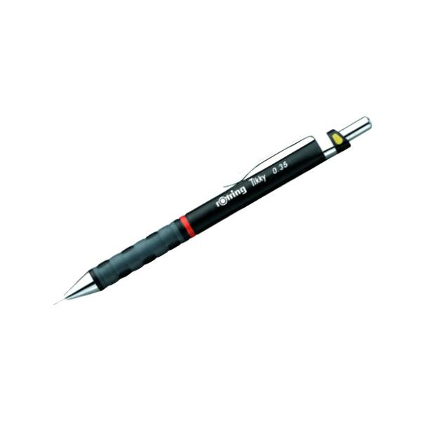 rotring ロットリング ティッキーRD 製図用 シャープペンシル ブラック 0.35