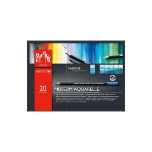 カランダッシュ ミュージアム アクアレル 水彩色鉛筆 20色セット マリン 3510-920
