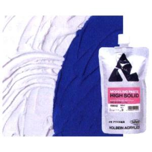 ホルベイン アクリル絵具下地材 モデリングペースト ハイソリッド 900ml 白色 高密度盛り上げ材...