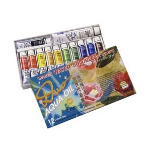 ホルベイン 油絵具 アクアオイルカラー デュオ(DUO) Pスターター12色