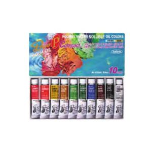 ホルベイン [ メール便可 ] 水溶性油絵の具 DUO Pコンパクト+オイル 10