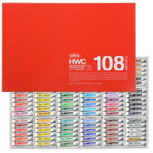 ホルベイン ホルベイン透明水彩絵具 108色セット 2号チューブ
