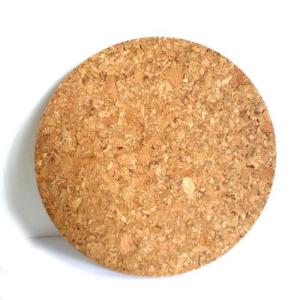 コルク素材 コルクコースター 荒目 直径95 5mm厚 (10枚パック)