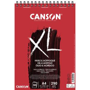 CANSON キャンソン XL A4 オイル・アクリル｜yumegazai