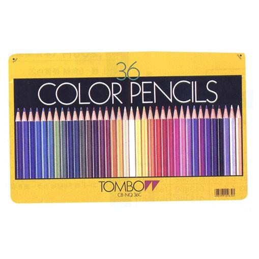 TOMBO トンボ 缶入り色鉛筆 36色 NQ