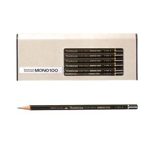 トンボ鉛筆 鉛筆 MONO 1ダース MONO-100 4H｜yumegazai