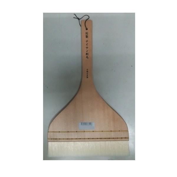 中里 ナイロン刷毛 薄口 ジェッソブラシ 80号