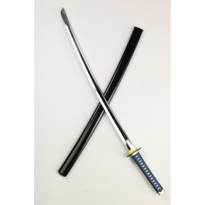 金属付木刀 鞘・鍔(つば)付 黒鞘 全長約101cm 木刀 模造 金属付木刀 鞘・鍔(つば)付 黒鞘 全長約101cm 木刀 模造