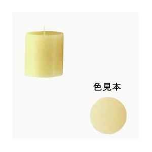 ペガサスキャンドル 2 3/4×3ラウンド ミルキーホワイト