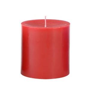 ペガサスキャンドル 2 3/4×3ラウンド Xmasレッド