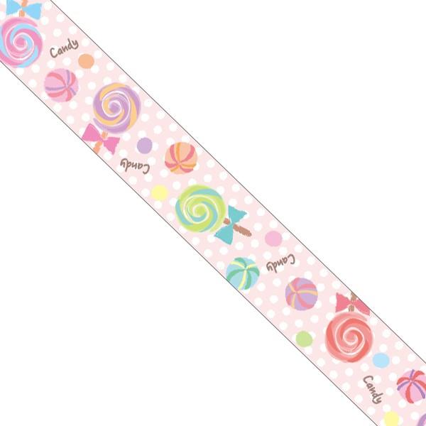 SAIEN 彩宴 マスキングテープ キャンディ 15mm×10m (3巻パック) UR-0027