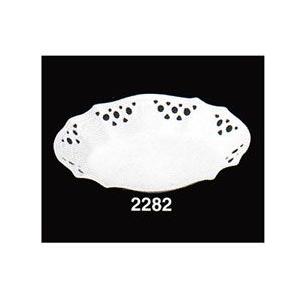 陶器 素材 陶器 素材 金谷透かし楕円皿 M 白陶磁器 Sc 3 22 ゆめ画材 通販 Yahoo ショッピング