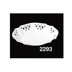 陶器 素材 陶器 素材 金谷透かし楕円皿 S 白陶磁器 Sc 3 2293 ゆめ画材 通販 Yahoo ショッピング