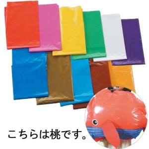 Artec カラービニール袋(10枚組) 桃｜yumegazai