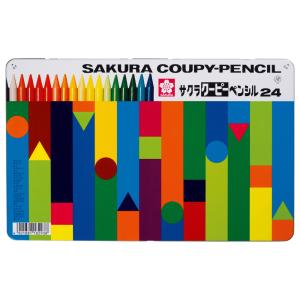 サクラクレパス クーピーペンシル 24色セット ...の商品画像