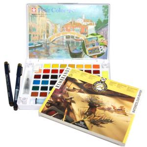 ニッカー絵具 ポスターカラー 24色セット PCT24 : アークオアシス