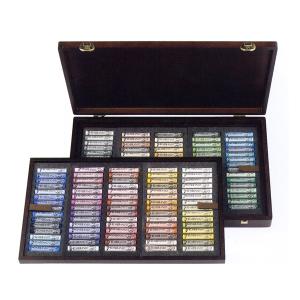 セヌリエ オイルパステル 120色セット 木箱セット : ゆめ画材 - 通販