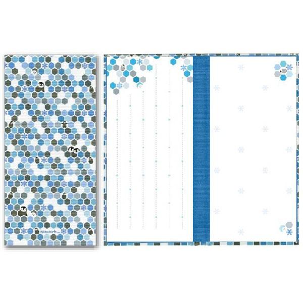 komon＋ コモンプラス ハードカバー 和紙 一筆箋 南極キッコウ