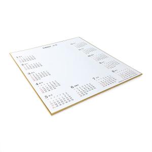 2026年 カレンダー付色紙 (色紙サイズ)の詳細画像3