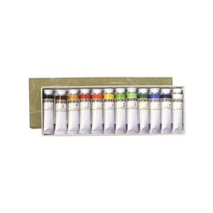 上羽絵惣 チューブ絵具 12色セット 大 (20ml)