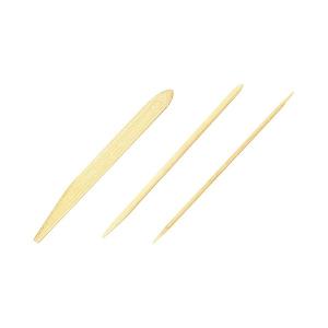 粘土 用具 竹製彫塑べら 3本組 クレイアート用具