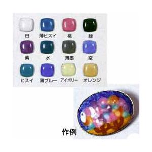 七宝絵の具 半透明 40g 12色セットXの商品画像