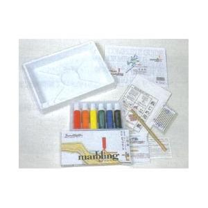 マーブリング デコ カラー墨流しセット 絵の具 伝統工芸